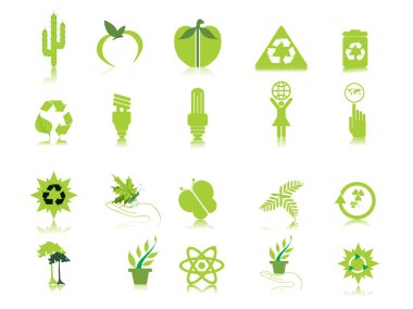 Vector set of icons clipart