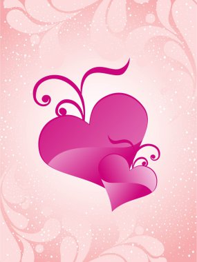 Romantic illustration for valentine day clipart