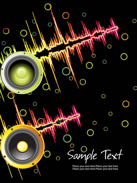 иллюстрация музыкального фона
