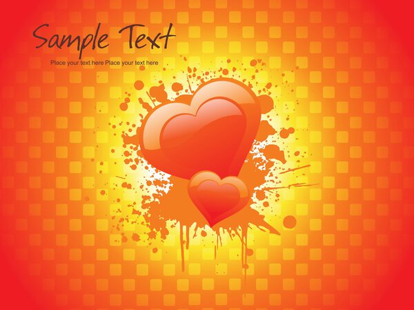 Грязный любовный фон, иллюстрация
