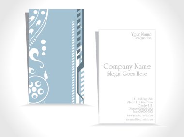 Vector set of business card clipart