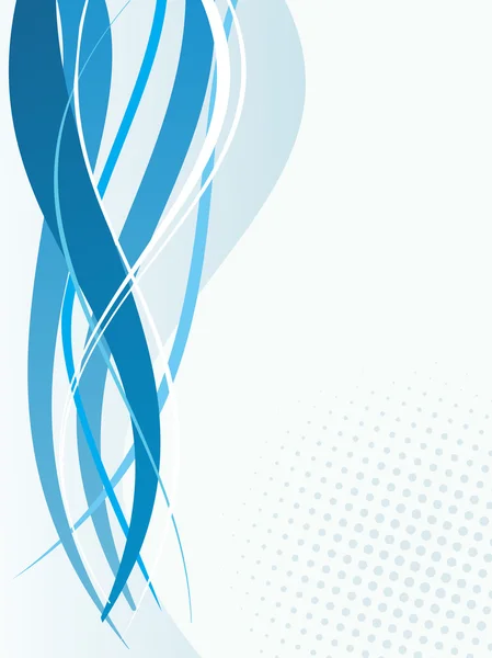 Vektor bakgrund med blå ränder — Stock vektor