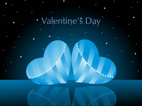 Mooie illustratie voor dag van de Valentijnskaart — Stockvector