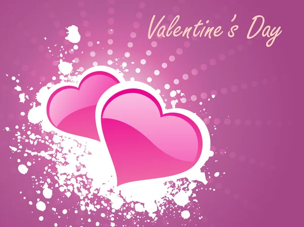 Beautiful illustration for valentine day — Stock Vector