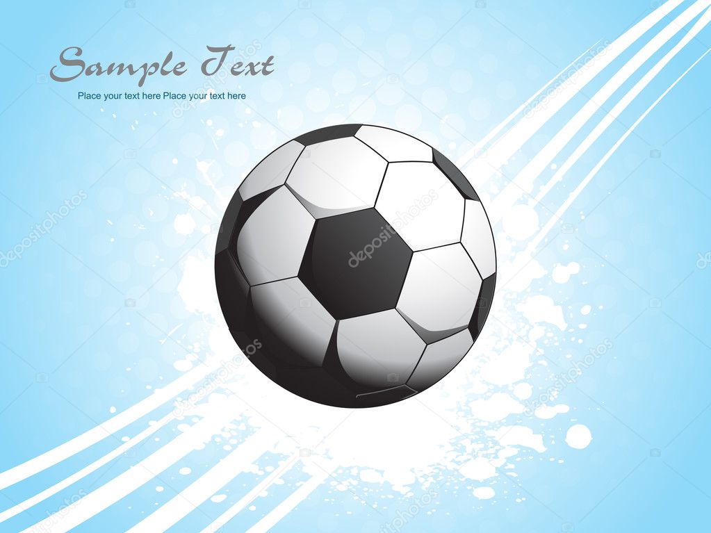 Abstract sports background illustration