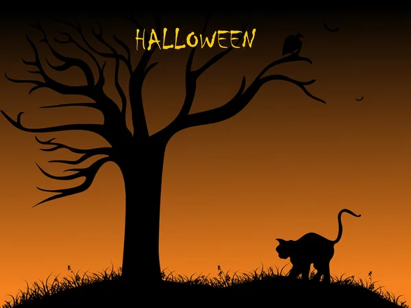 Ilustrace pro den halloween — Stockový vektor