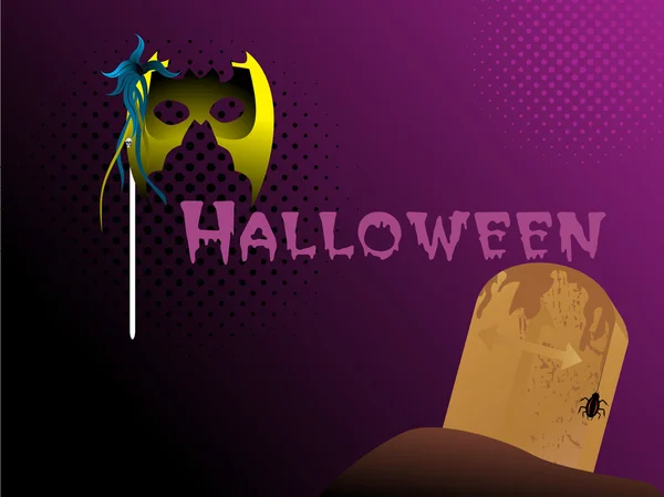 Illustration für den Halloween-Tag — Stockvektor