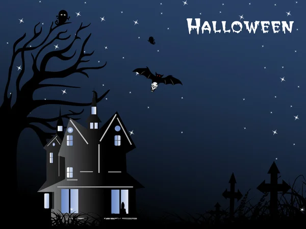Ilustrace pro den halloween — Stockový vektor
