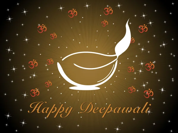 Φόντο για τον εορτασμό diwali — Διανυσματικό Αρχείο