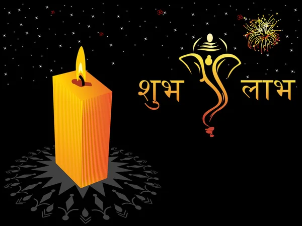 Diwali celebration için arka plan — Stok Vektör