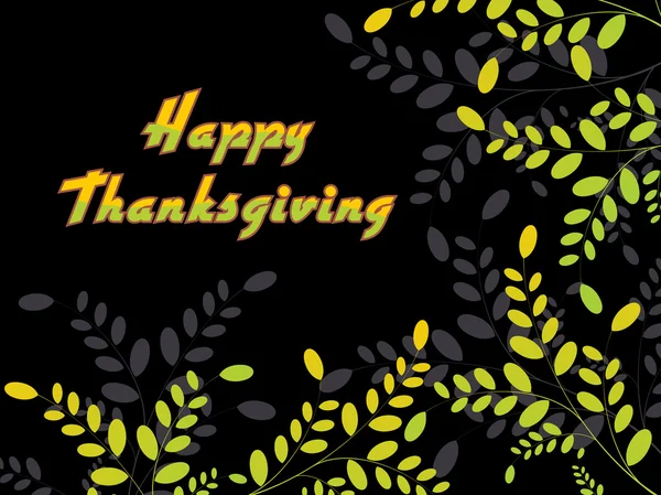 Illustration pour le jour de Thanksgiving — Image vectorielle