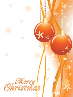 Illustration for merry xmas celebration clipart