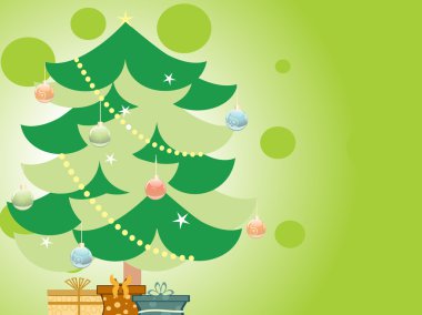 Illustration for merry xmas celebration clipart