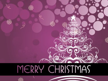 Illustration for merry xmas celebration clipart