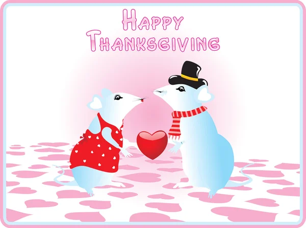 Illustration pour le jour de Thanksgiving — Image vectorielle