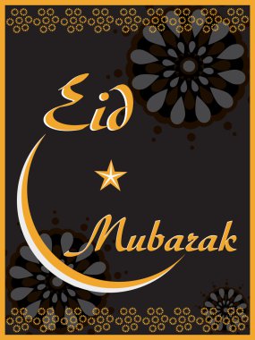 BACKGROUND FOR EID MUBARAK clipart