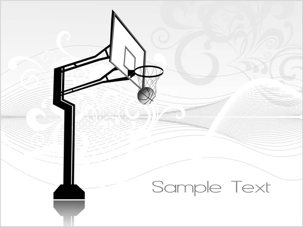 Basketball background — Stock Vector