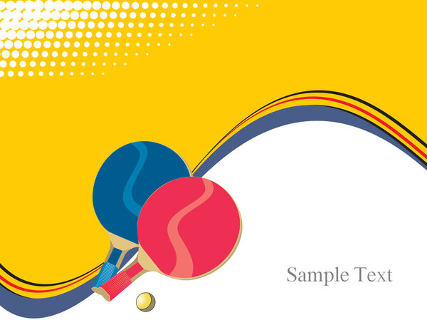 Table tennis and ping pong