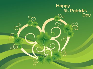 Gösterim amacıyla mutlu st patricks günü