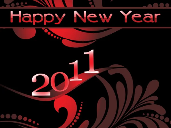 2011 νέο έτος ταπετσαρία — Διανυσματικό Αρχείο