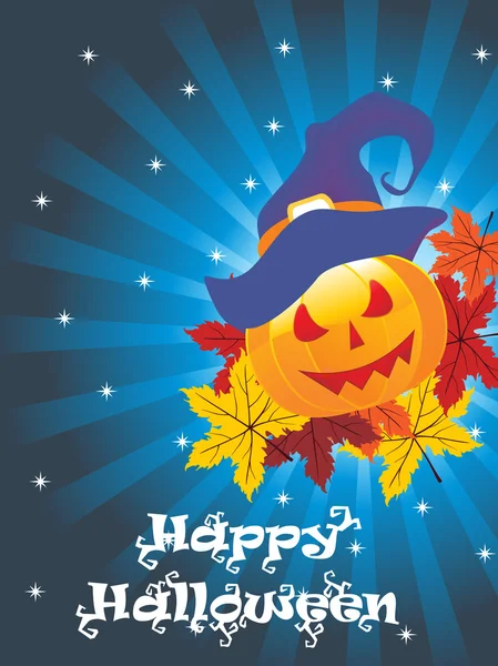 Ilustración para la celebración feliz de halloween — Archivo Imágenes Vectoriales