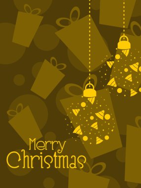 Merry christmas background clipart