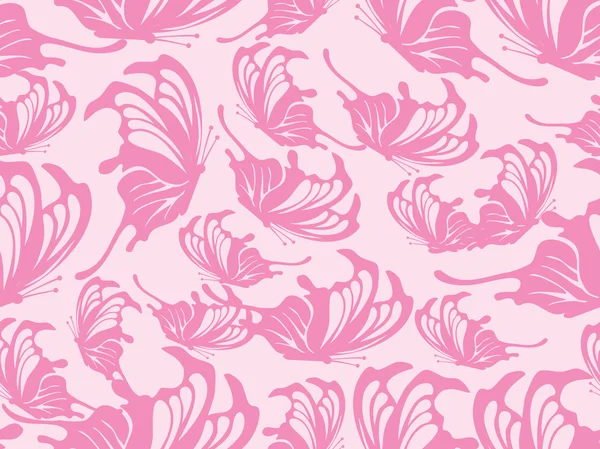 Beau fond motif papillon — Image vectorielle