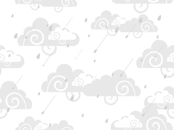 抽象的雨季背景图 — 图库矢量图片