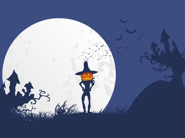 Ilustrace pro šťastný halloween — Stockový vektor