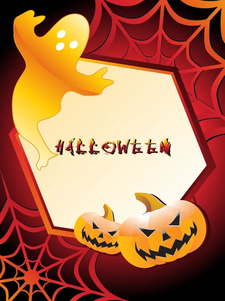 Hintergrund für die Halloween-Feier — Stockvektor