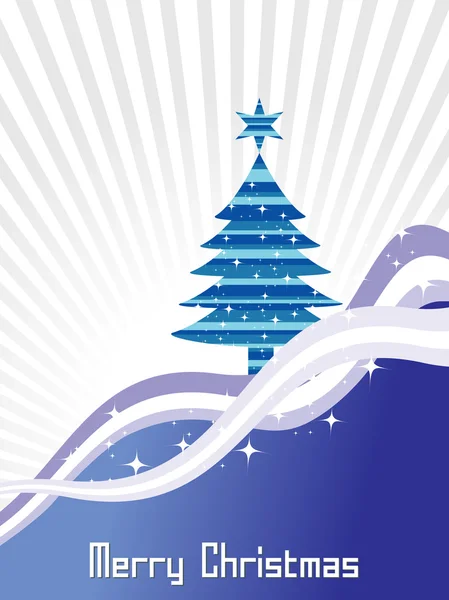 Illustartion pour fêter joyeux Noël — Image vectorielle