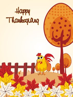 Seasonal background illustration clipart