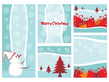 Merry Xmas And Happy New Year Collection clipart