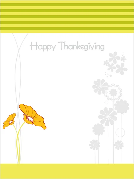 Illustration för happy thanksgiving day — Stock vektor