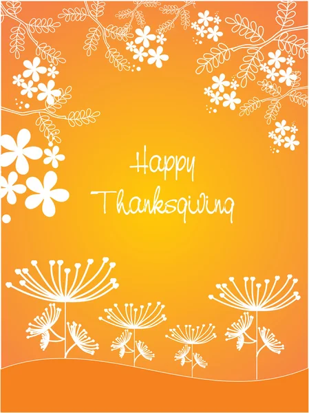 Illustration for happy thanksgiving day — Stock Vector