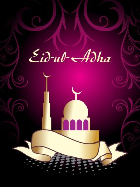 Vector illustration for eid ul adha clipart