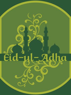 Vector illustration for eid ul adha clipart