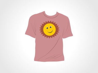 arka plan ile izole tshirt