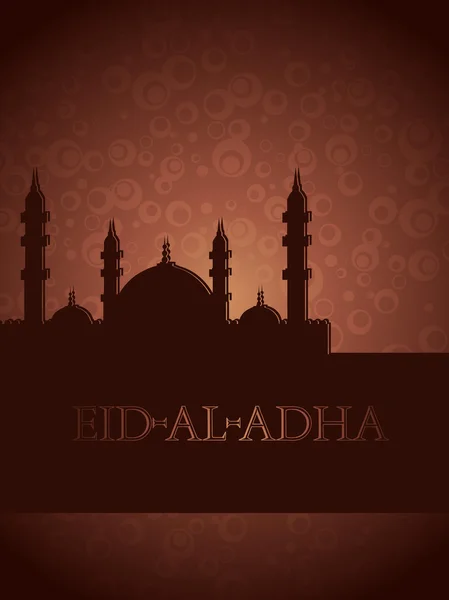 Ilustración para eid al adha — Vector de stock