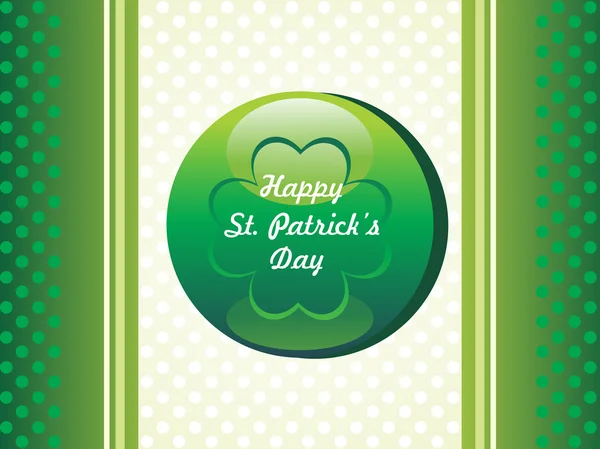 Ilustración para el feliz St. Patrick — Vector de stock