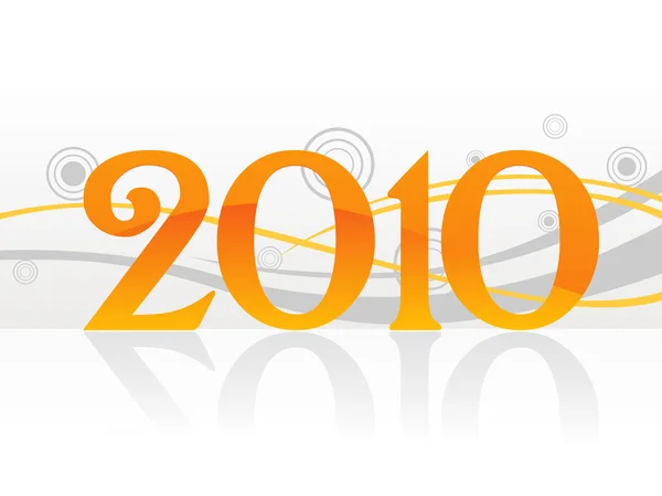 Ilustrace pro nový rok 2011 — Stockový vektor