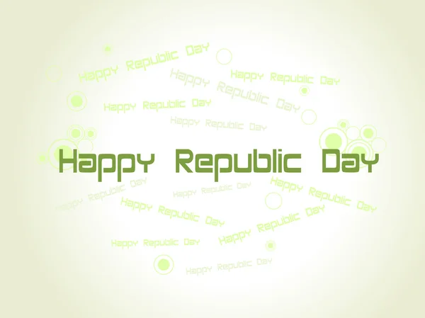 Illustration patriotique pour le jour de la République — Image vectorielle