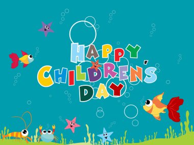 Background for children day clipart