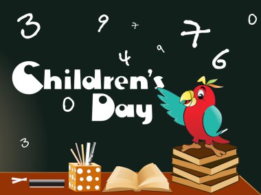 Background for children day clipart