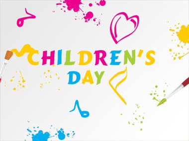 Background for children day clipart