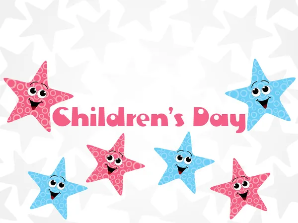 Υπόβαθρο για την ημέρα των παιδιών — Διανυσματικό Αρχείο