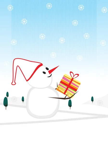 Illustration för god jul — Stock vektor