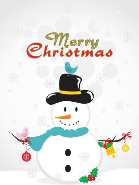 Vector illustration for merry christmas clipart