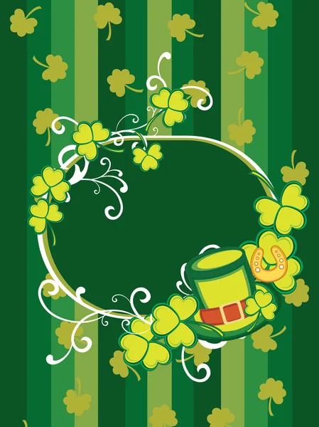 Illustration for patrick day 17 march — Stock Vector