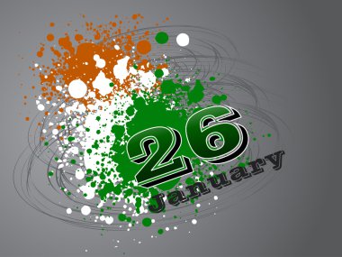 Illustration for india republic day clipart